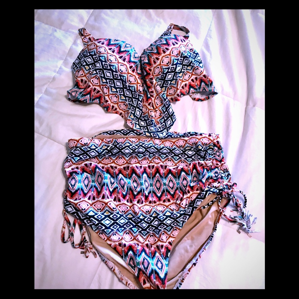 COPY - Plus size two piece swimsuit